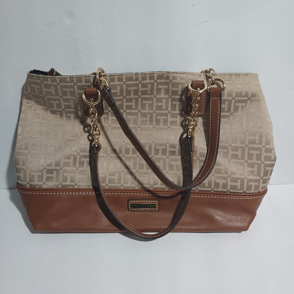 Tommy Hilfiger Handbags - Tommy Hilfiger Womens Purse Tote Shoulder Bag Shopper Handbag Monogram Logo